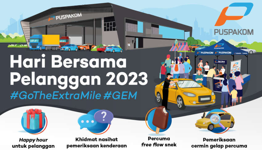 Puspakom Customer Day 2023 goes nationwide with free window tinting inspection, advice, snacks 1664101