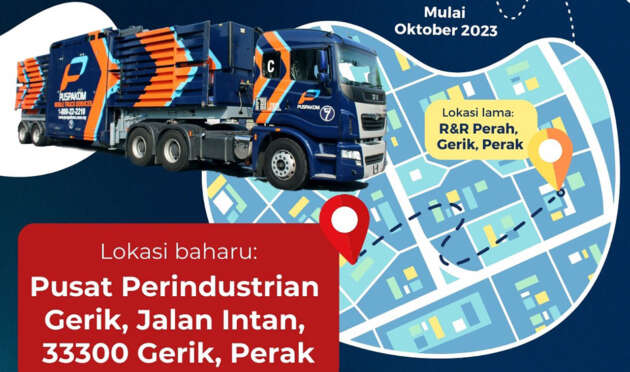 Puspakom Gerik mobile unit changes location in Oct