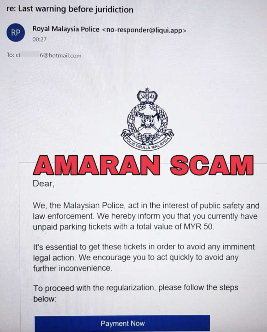Usah terperdaya kes penipuan secara dalam talian berhubung saman trafik – Ketua Polis Selangor 1665284