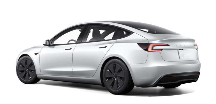 Tesla Model 3 ‘Highland’ facelift revealed, RWD and LR AWD now open for order in Malaysia from RM189,000 1662107