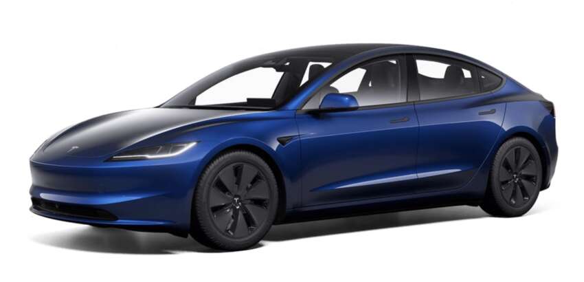 Tesla Model 3 ‘Highland’ facelift revealed, RWD and LR AWD now open for order in Malaysia from RM189,000 1662118