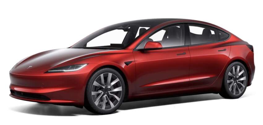 Tesla Model 3 ‘Highland’ facelift revealed, RWD and LR AWD now open for order in Malaysia from RM189,000 1662138
