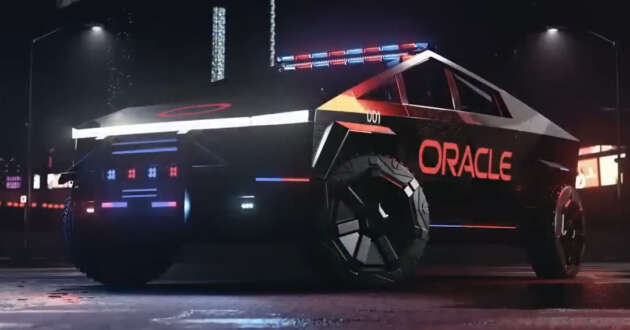 Tesla Cybertruck is Oracle’s next-gen police vehicle