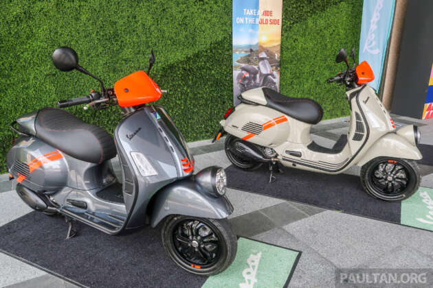 Vespa GTV 300 tiba di pasaran Malaysia – RM35,900