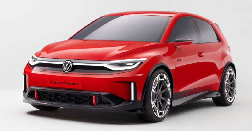 Volkswagen ID. GTI Concept previews future FWD GTI EV – Polo size; simulated gear shifts; digital cockpit 1662945