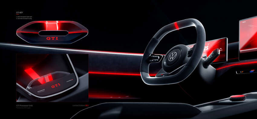 Volkswagen ID. GTI Concept previews future FWD GTI EV – Polo size; simulated gear shifts; digital cockpit 1662955