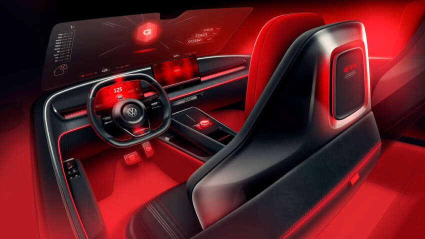 Volkswagen ID. GTI Concept previews future FWD GTI EV – Polo size; simulated gear shifts; digital cockpit 1662957