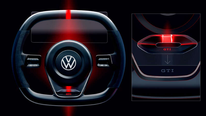 Volkswagen ID. GTI Concept previews future FWD GTI EV – Polo size; simulated gear shifts; digital cockpit 1662965