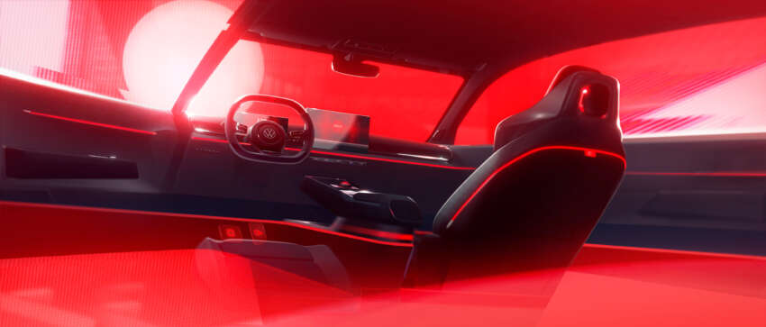 Volkswagen ID. GTI Concept previews future FWD GTI EV – Polo size; simulated gear shifts; digital cockpit 1662966