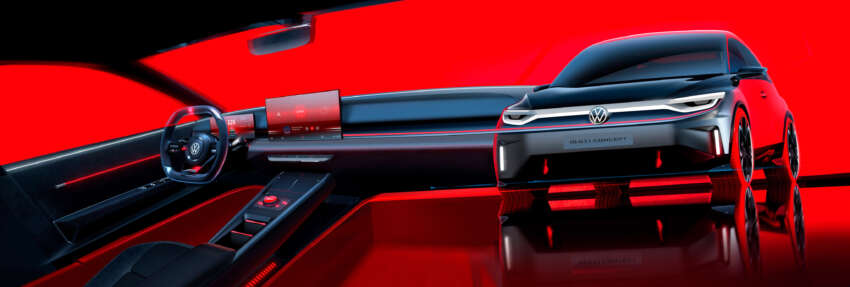 Volkswagen ID. GTI Concept previews future FWD GTI EV – Polo size; simulated gear shifts; digital cockpit 1662967
