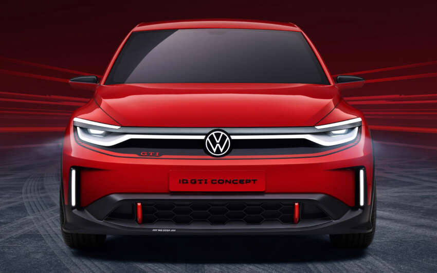Volkswagen ID. GTI Concept previews future FWD GTI EV – Polo size; simulated gear shifts; digital cockpit 1662934