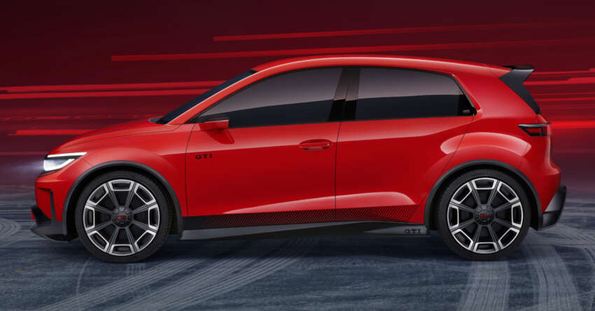 Volkswagen ID. GTI Concept previews future FWD GTI EV – Polo size; simulated gear shifts; digital cockpit 1662936