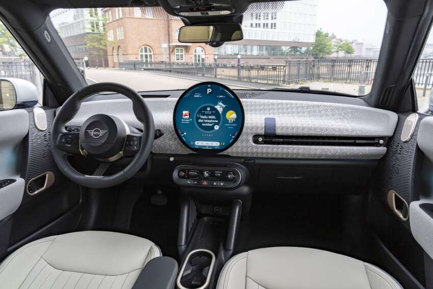 2024 MINI Cooper Electric debuts – simpler design for 5th gen; E, SE variants; up to 218 PS, 402 km EV range 1680703