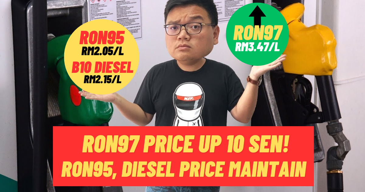 RON97 petrol price September 2023 week four update – price of premium fuel up 10 sen to RM3.47 per litre