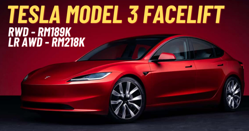 Tesla Model 3 ‘Highland’ facelift revealed, RWD and LR AWD now open for order in Malaysia from RM189,000 1662039