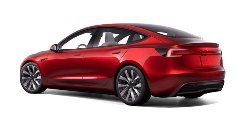 Tesla Model 3 ‘Highland’ facelift revealed, RWD and LR AWD now open for order in Malaysia from RM189,000 1662019
