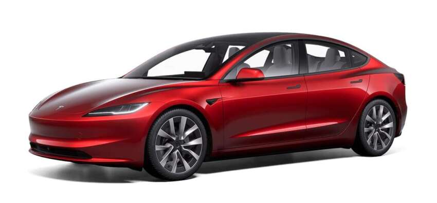 Tesla Model 3 ‘Highland’ facelift revealed, RWD and LR AWD now open for order in Malaysia from RM189,000 1662016