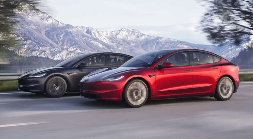 Tesla Model 3 ‘Highland’ facelift revealed, RWD and LR AWD now open for order in Malaysia from RM189,000 1661983