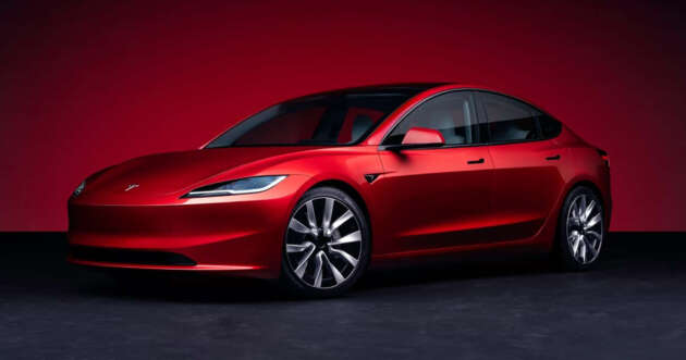 Model 3 ‘Highland’ facelift to arrive in Malaysia this month, deliveries by end of 2023 – from RM189k