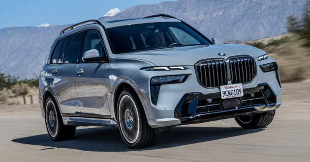 2023 BMW X7 xDrive40i M Sport facelift launched in Malaysia – CKD; from RM719k; ACC with stop & go