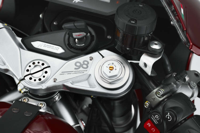 MV Agusta Superveloce 98 Limited Edition – motorcycle art for the collector, 300 units to be made 1680827