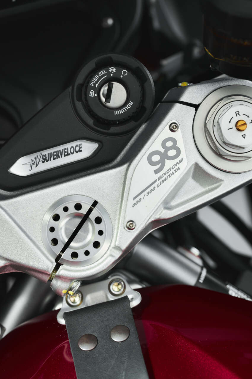 MV Agusta Superveloce 98 Limited Edition – motorcycle art for the collector, 300 units to be made 1680798