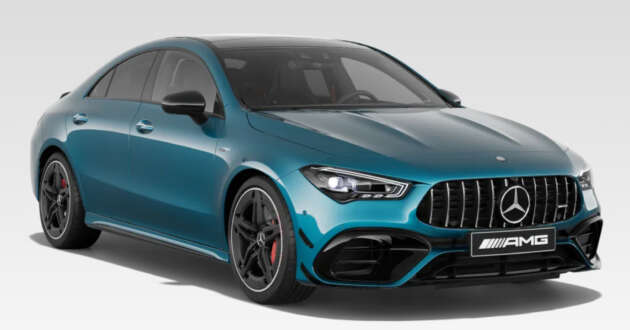 2023 Mercedes-AMG CLA45S 4Matic+ FL in Malaysia from RM528k OTR; Street Style Edition from RM558k
