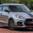 2023 Suzuki Swift Sport Silver Edition launched in Malaysia – sportier styling; 10-inch HU; from RM146k