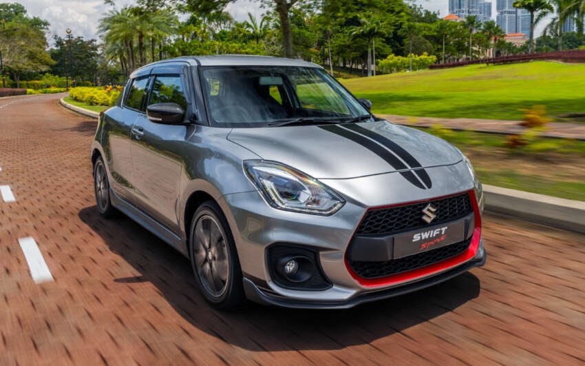 2023 Suzuki Swift Sport Silver Edition launched in Malaysia – sportier styling; 10-inch HU; from RM146k 1687352