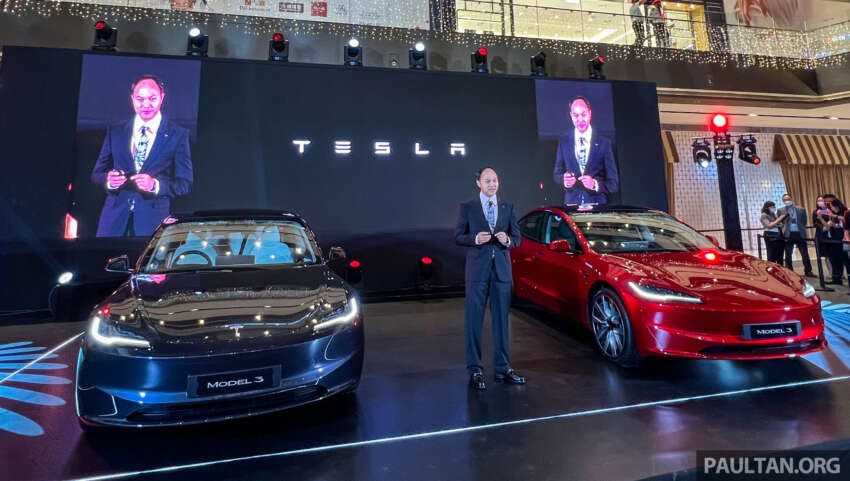 Tesla Model 3 ‘Highland’ facelift kini dilancarkan di M’sia — varian asas RM189k, Dual Motor dari RM218k 1681958