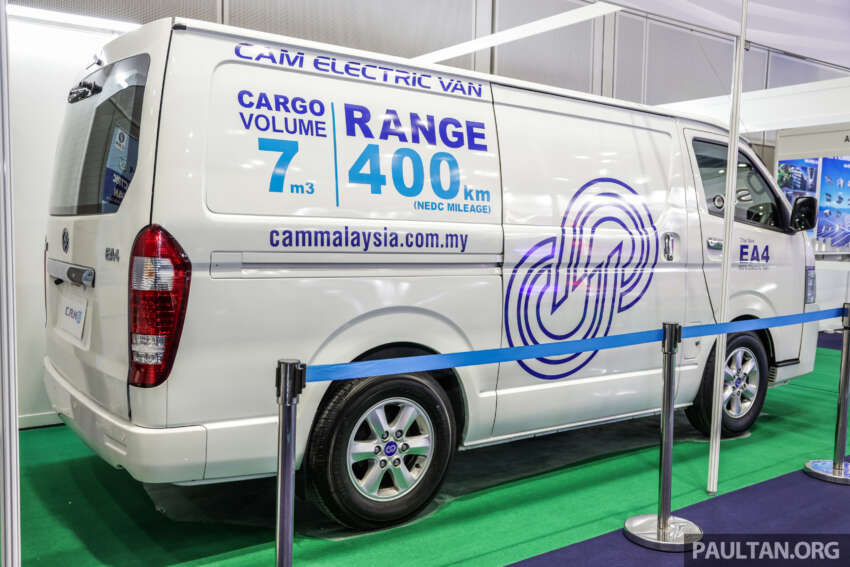 CAM EA4 previewed in Malaysia – fully electric van with 86.1 kWh battery, 136 PS and 400 km EV range 1674938