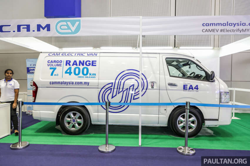 CAM EA4 previewed in Malaysia – fully electric van with 86.1 kWh battery, 136 PS and 400 km EV range 1674941