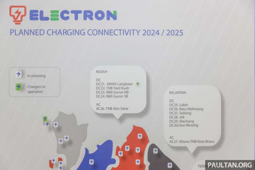TNB Electron plans new EV charger locations – 37 DC and 29 AC by 2025, all in Peninsular Malaysia only 1674907