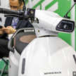 Modenas MEV-1, MEV-2 and MEV-3 electric scooters on display at IGEM – fleet use only, not for public sale yet