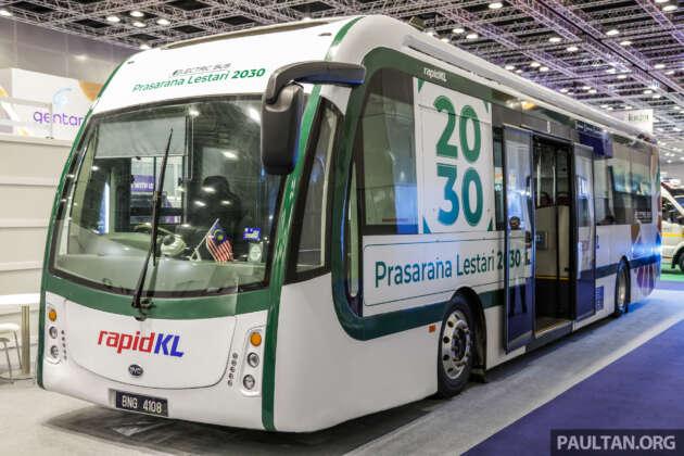 Rapid Bus Malaysia targets 30% EV fleet by 2030, 100% electric by 2037; fleet of 100 units before 2026