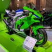 Kawasaki Ninja ZX-10R, ZX-4RR 40th Anniversary Edition dipamer di JMS 2023, grafik popular 90-an