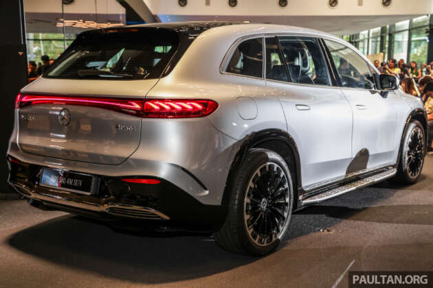 Mercedes-Benz EQS 580 4Matic SUV EV launched in Malaysia – 544 PS/858 Nm, 615 km range, RM700k