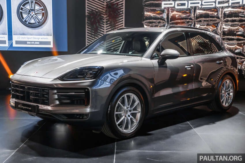 2024 Porsche Cayenne E3 facelift CKD launched in Malaysia; more power, new look inside/out; RM600k 1675992