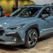 2023 Subaru Crosstrek on display – 2.0L e-Boxer mild hybrid; 145 PS, 188 Nm; will this come to Malaysia?