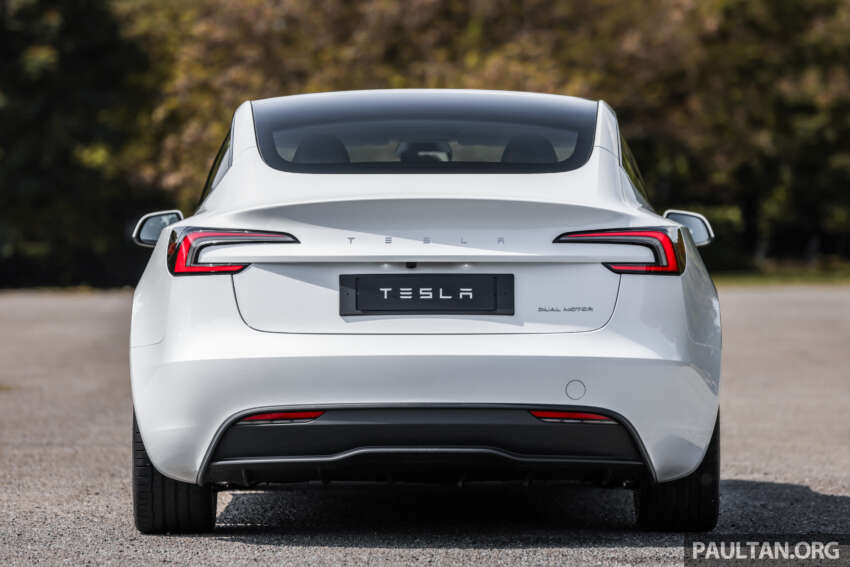 Tesla Model 3 Highland Long Range facelift in Malaysia – 629 km range WLTP, 0-100 4.4s; price from RM218k 1684350