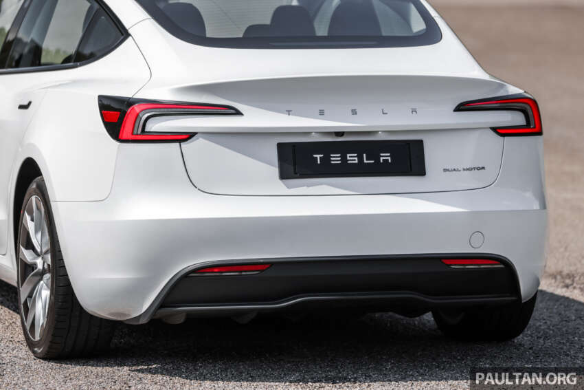 Tesla Model 3 Highland Long Range facelift in Malaysia – 629 km range WLTP, 0-100 4.4s; price from RM218k 1684371