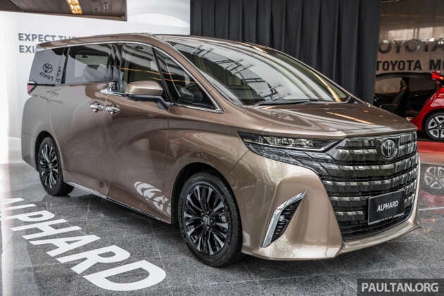 2024 Toyota Alphard launched in Malaysia – 4th-gen AH40 with 2.4 Turbo 8AT, Executive Lounge, RM538k