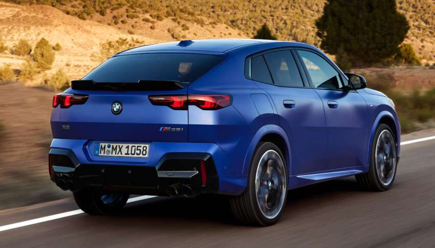 2024 BMW X2 and iX2 – U10 second-gen ‘X1 coupe’ gets X6 styling; EV version with up to 449 km range 1677807