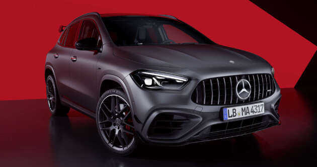 Mercedes-AMG GLA45S 4Matic+ facelift 2024 – 421 PS/500 Nm, gaya dan kelengkapan ditambahbaik