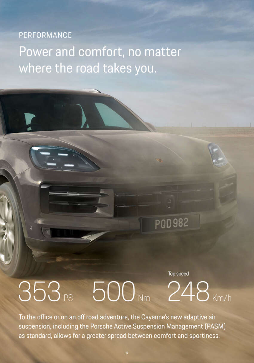 2024 Porsche Cayenne E3 facelift CKD launched in Malaysia; more power, new look inside/out; RM600k 1675613