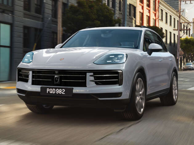 2024 Porsche Cayenne E3 facelift CKD launched in Malaysia; more power, new look inside/out; fr RM600k