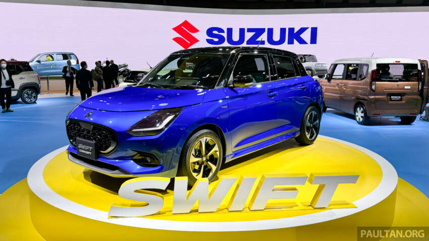 2024 Suzuki Swift Concept debuts with funky new face, 3-cylinder mild hybrid – previews fourth-gen model 1686575