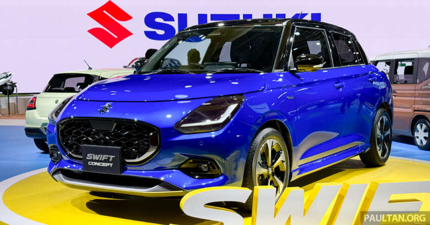 2024 Suzuki Swift Concept debuts with funky new face, 3-cylinder mild hybrid – previews fourth-gen model 1686576