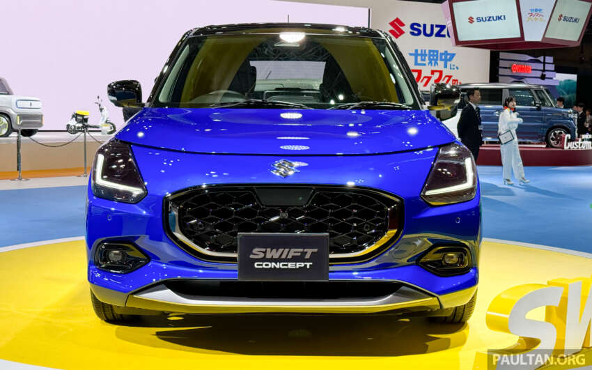 2024 Suzuki Swift Concept debuts with funky new face, 3-cylinder mild hybrid – previews fourth-gen model 1686577