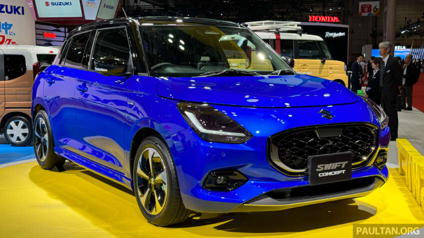 2024 Suzuki Swift Concept debuts with funky new face, 3-cylinder mild hybrid – previews fourth-gen model 1686578